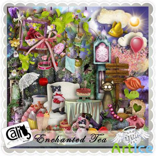 Scrap - Enchanted Tea PNG and JPG Files