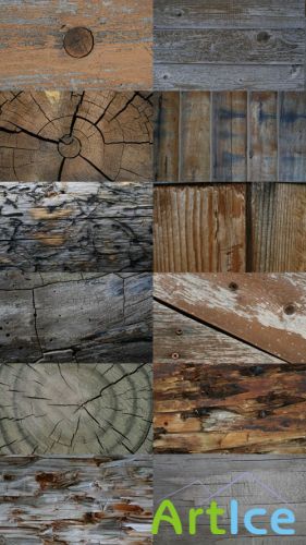 Distressed Wood Texture Pack 1 JPG Files