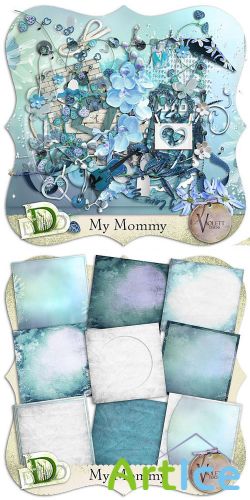 Scrap - My Mommy PNG and JPG Files