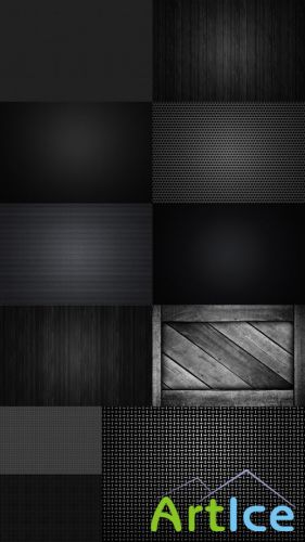 Large Collection of Stylish Black Textures JPG Files