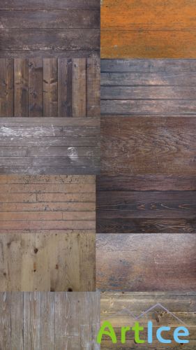 12 Vintage Wood Textures JPG