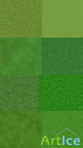 Grass Textures Set 4 JPG Files