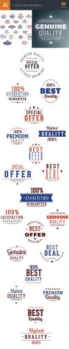 Clean and Modern Vector Elements Set 2