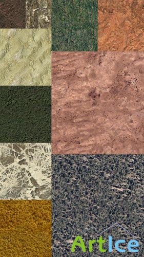 Desert Terrain Texture Set JPG
