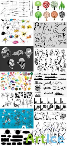 Photoshop Brushes and Vector Collection