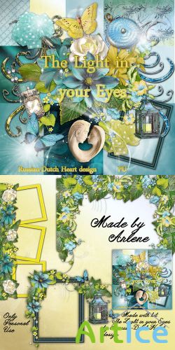 Scrap - The Light in your Eyes PNG and JPG Files