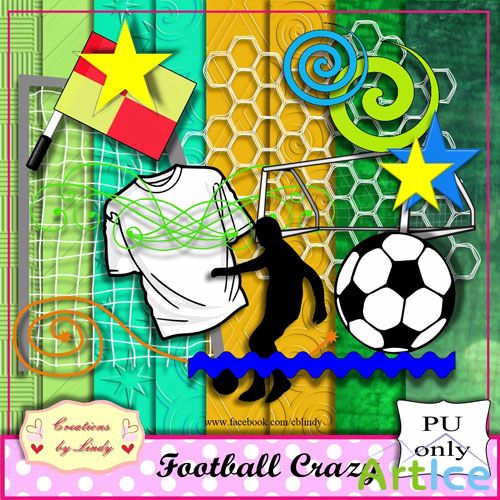 Scrap - Football Crazy PNG and JPG