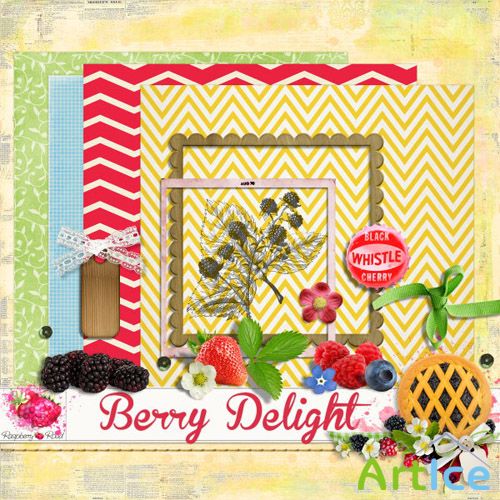 Scrap - Berry Delight PNG and JPG