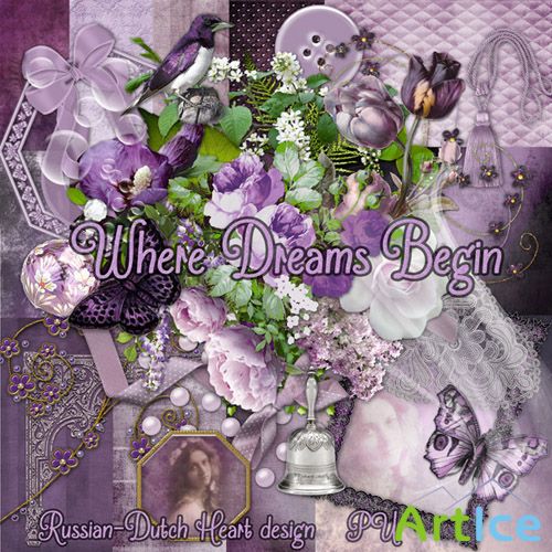 Scrap - Where Dreams Begin PNG and JPG