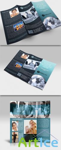 CreativeMarket - Tri-Fold Brochure Template