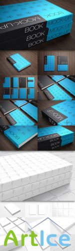CreativeMarket - Book Cover Mock-up's
