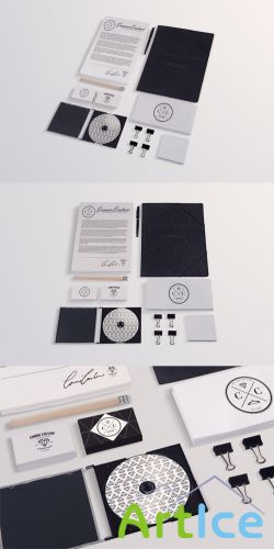 Stationery Mock up Templates Collection 3