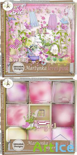 Scrap - Martynka Loves Pink PNG and JPG
