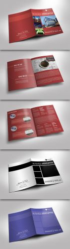 CreativeMarket - Simple and Clean Brochure Template