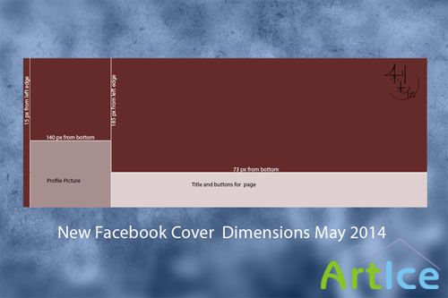 CreativeMarket - New Facebook Cover Template