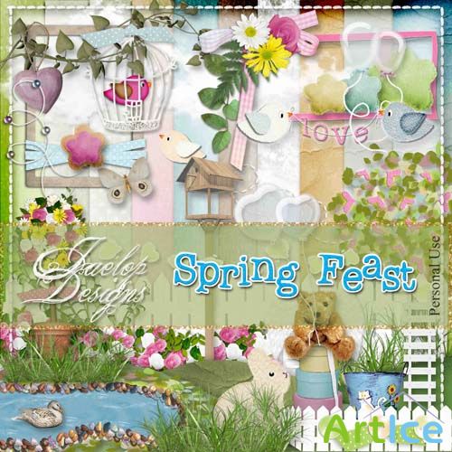 Scrap - Spring Feast PNG and JPG