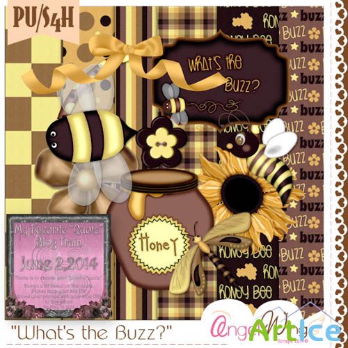 Scrap - Whats the Buzz PNG and JPG