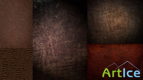 Brown Leather Textures JPG Files
