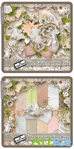 Scrap - The Garden of My Love PNG and JPG