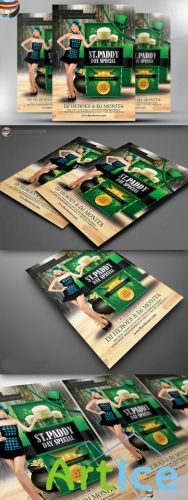 CreativeMarket - Saint Paddy's Day Special Flyer