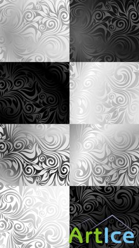 Silver Pattern Textures JPG