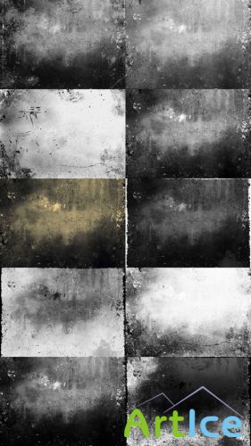 Black and White Texture of Grunge