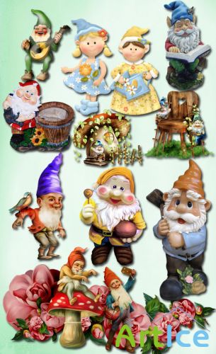 Garden Gnome PNG Files