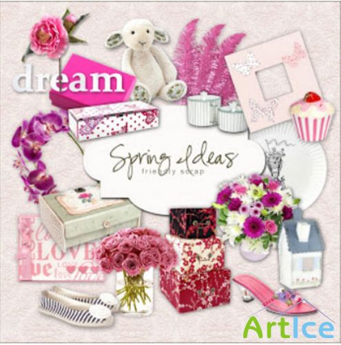 Spring Ideas PNG Files