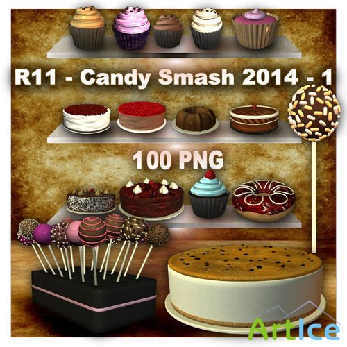 Candy Smash - 1 PNG and JPG