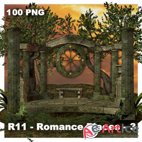 Romance Places - 3 PNG Files