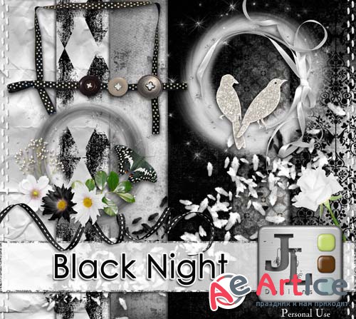 Scrap - Black Night PNG and JPG
