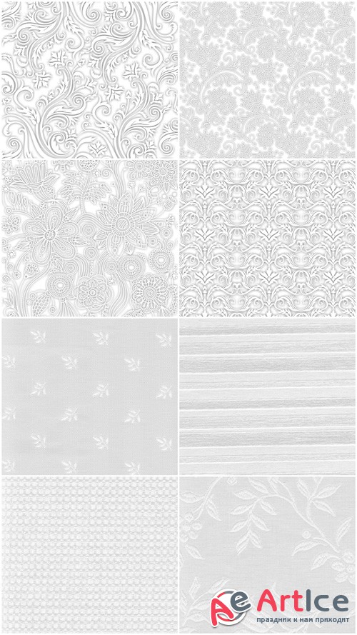White Fabric Textures JPG Files