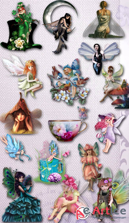 Fabulous Fairies PNG Files