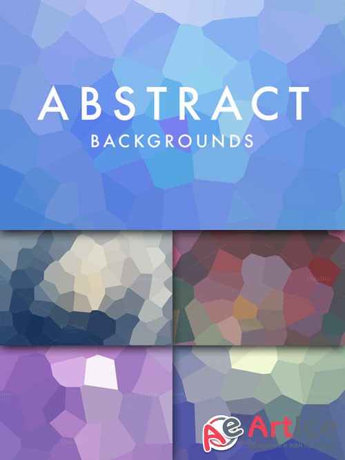 CreativeMarket - 5 Abstract Backgrounds 26445