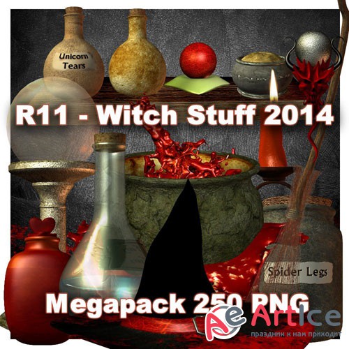 Witch Stuff 2014 PNG Files