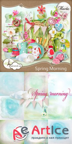 Scrap - Spring Morning PNG and JPG