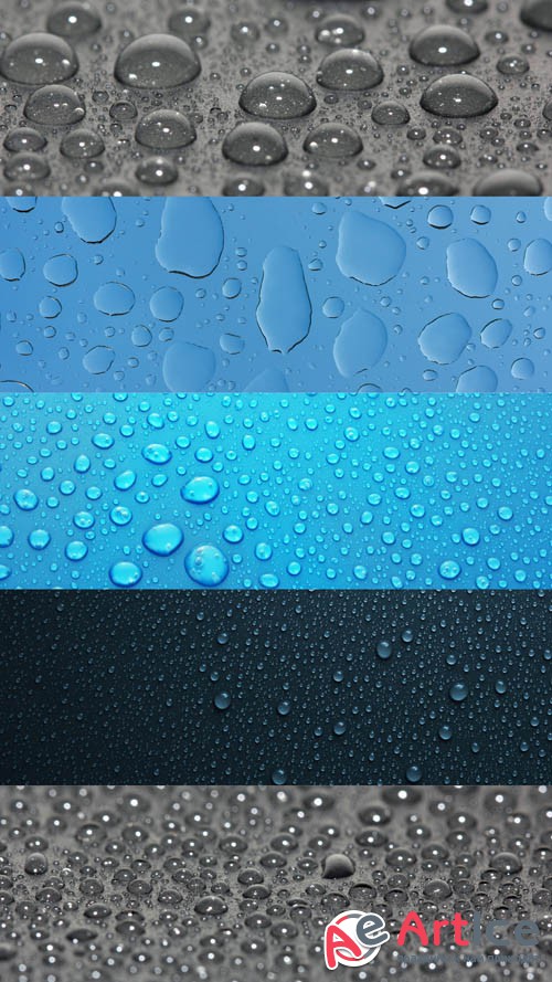 Water Drop Textures JPG
