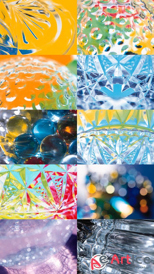 Glass and Crystal Textures JPG Files