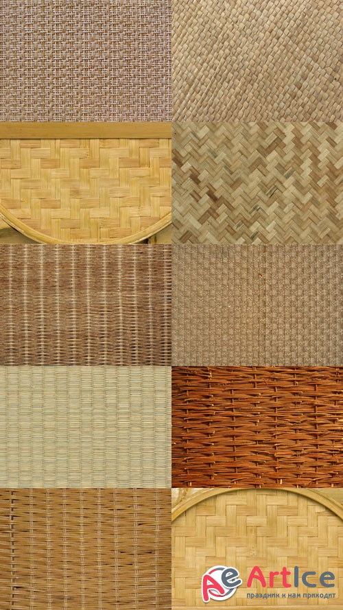 Wicker Fabric Textures JPG