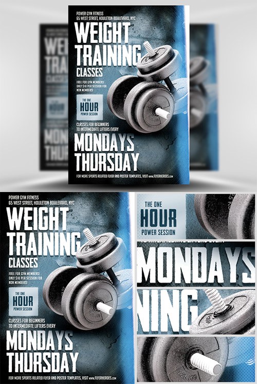 Flyer Template - Weight Training