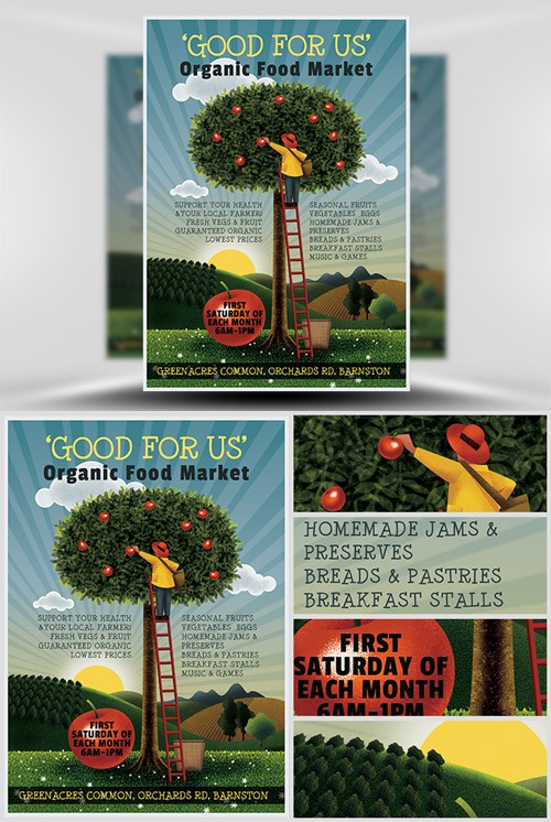 Flyer Template - Organic Market