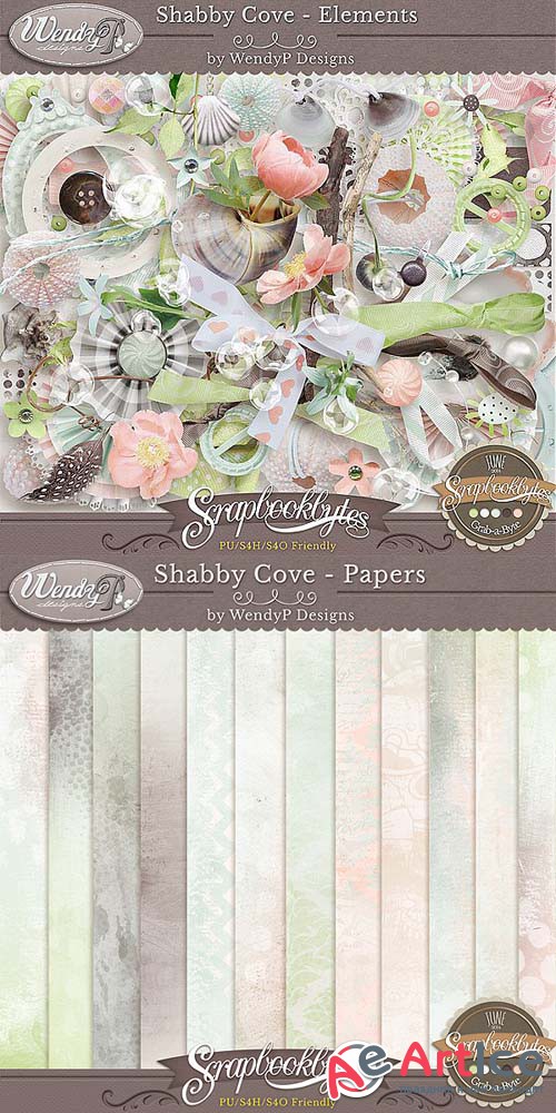 Scrap - Shabby Cove PNG and JPG