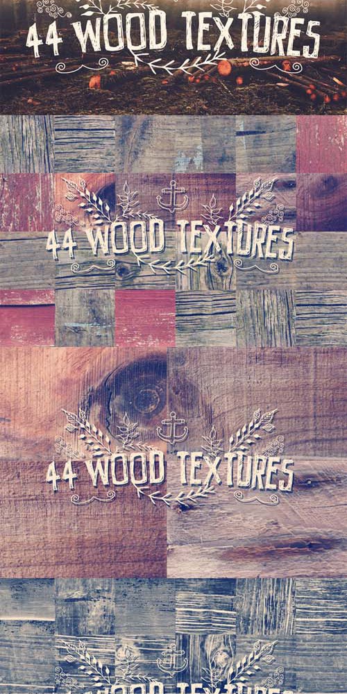 Textures Set - 44 Wood Grain