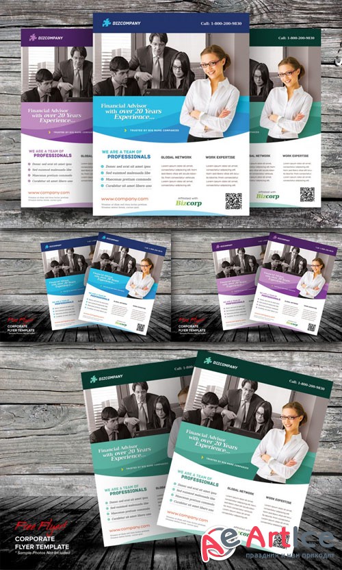 Business Corporate Flyer Photoshop Template