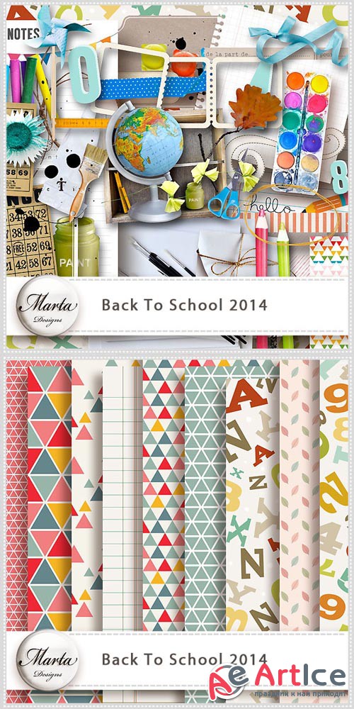 Scrap - Back To School 2014 PNG and JPG