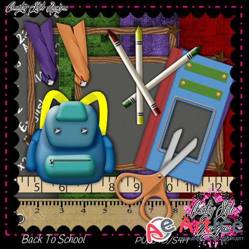 Back To School Kit PNG and JPG
