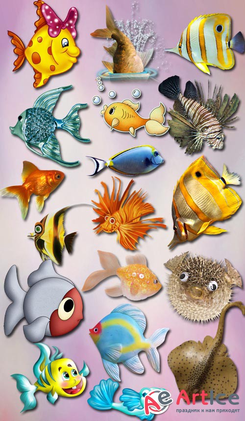 Fish PNG Files