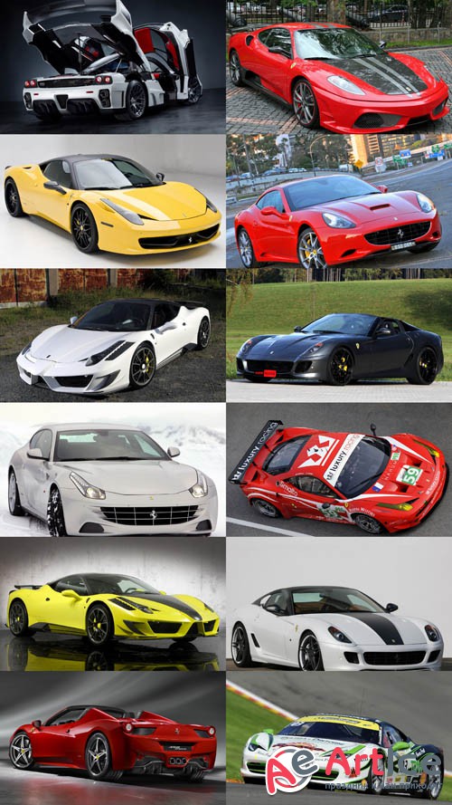 Ferrari Set Wallpapers JPG Files