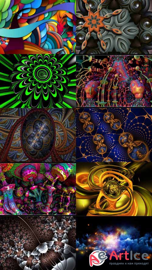Collection of Abstract Wallpapers HQ Pack 24