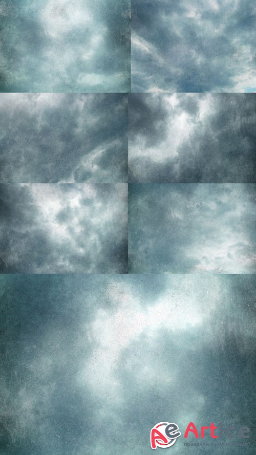 Textures Grunge Cloudy Sky JPG Files
